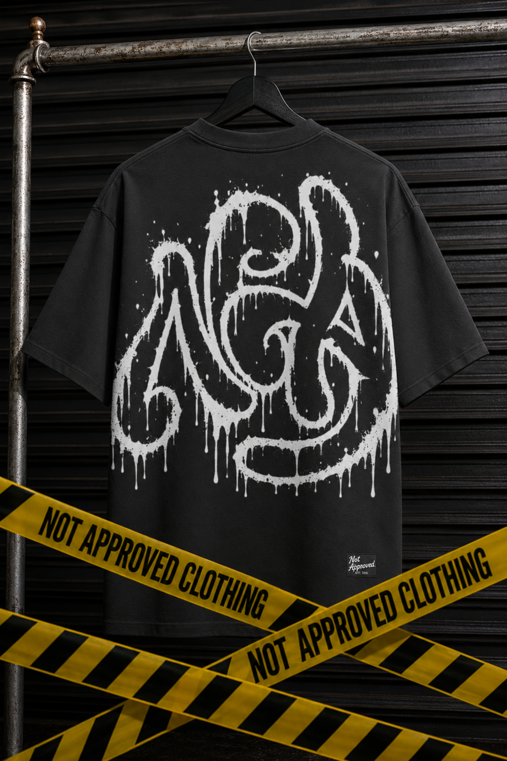 Signature Drip Tee "White Edition"