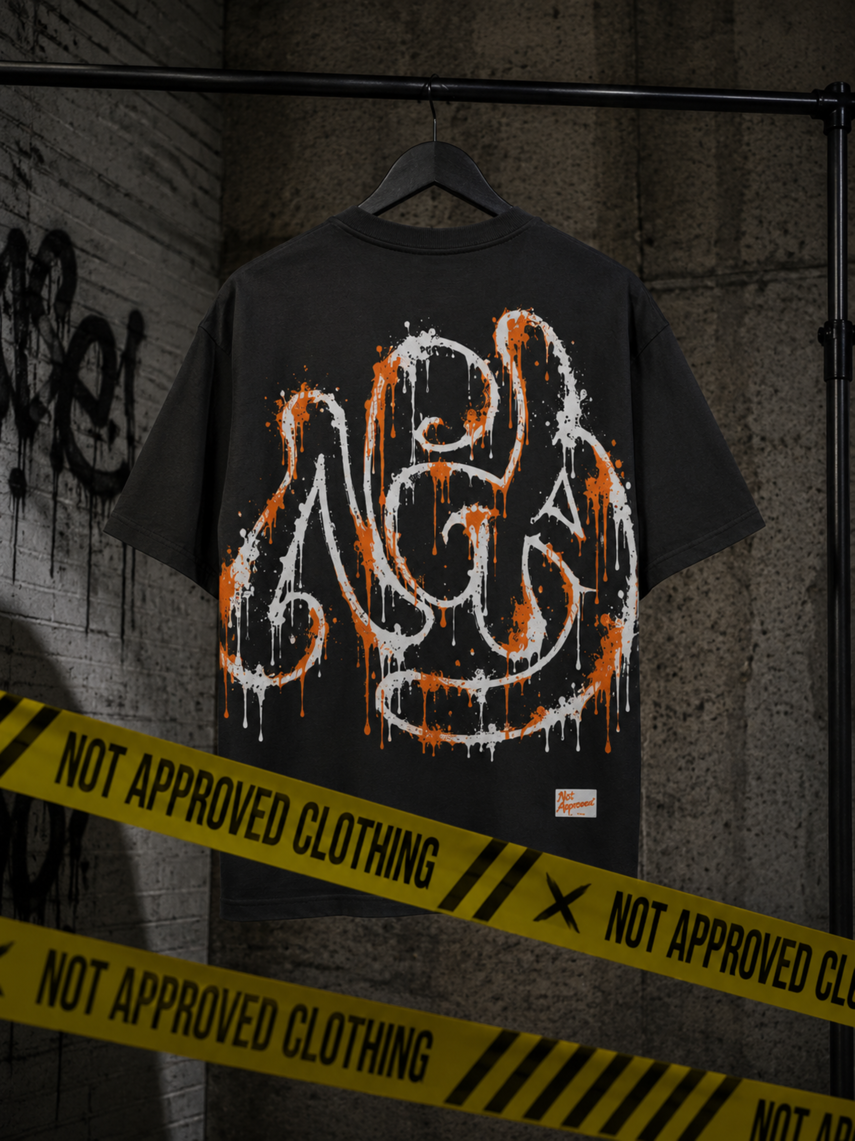 Signature Drip Tee "Orange Edition"